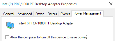 Intel R Pro 1000 Pt Desktop Adapter Driver